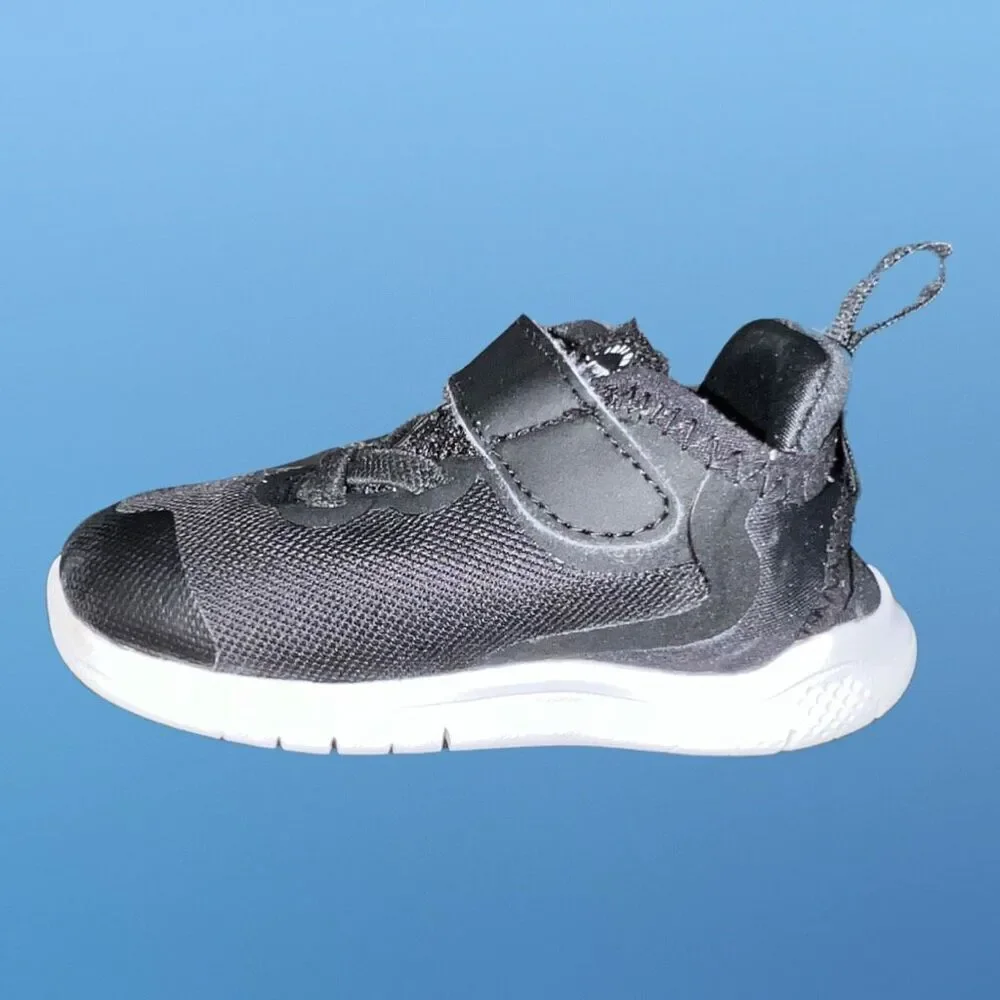 Nike Free Black White Rn 2020 Infant Sneakers Size 6C